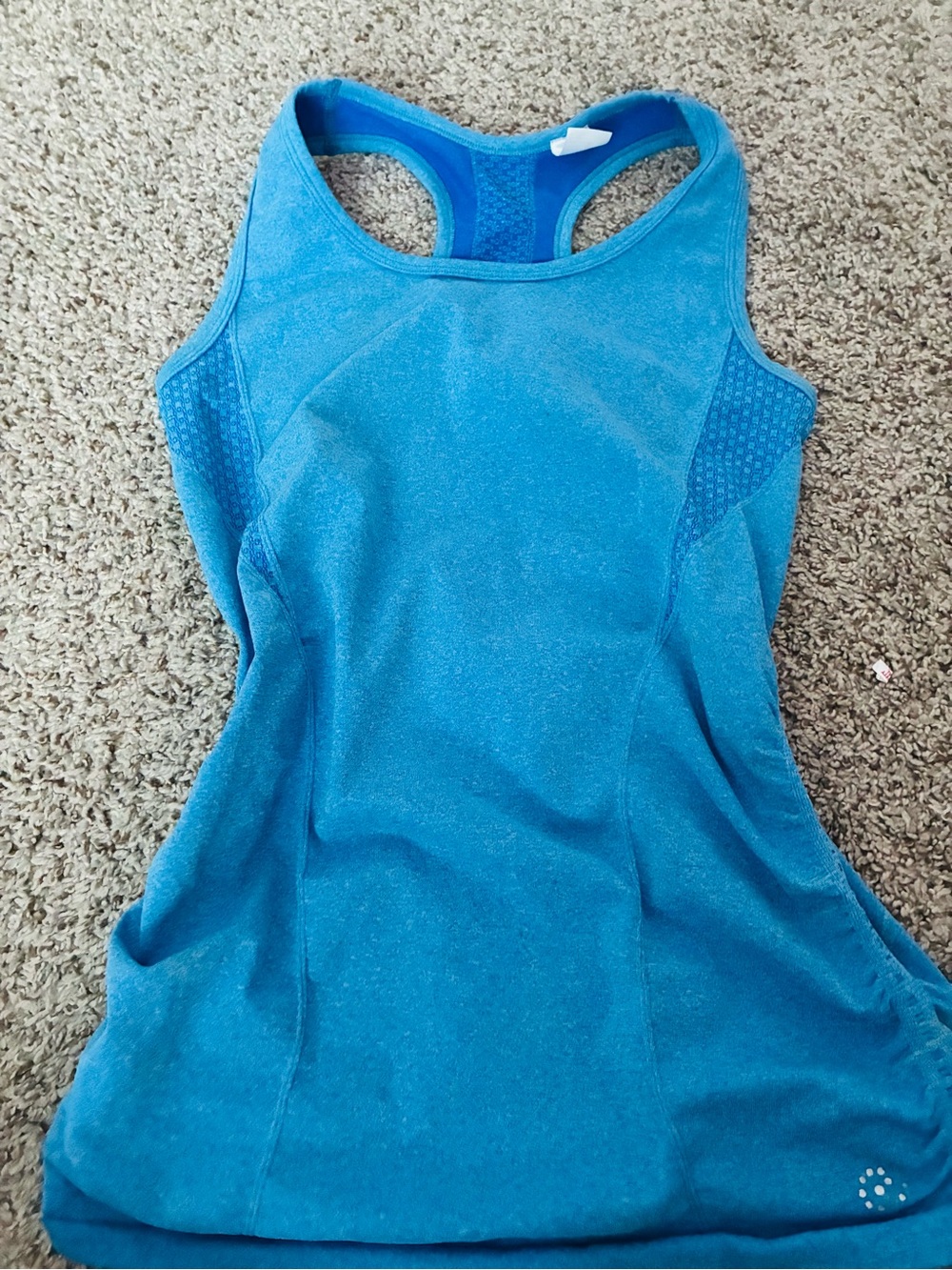 Women’s Performance Racerback Tank Top - Teal Blue